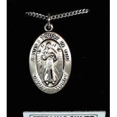 Divine Mercy Medal on Chain